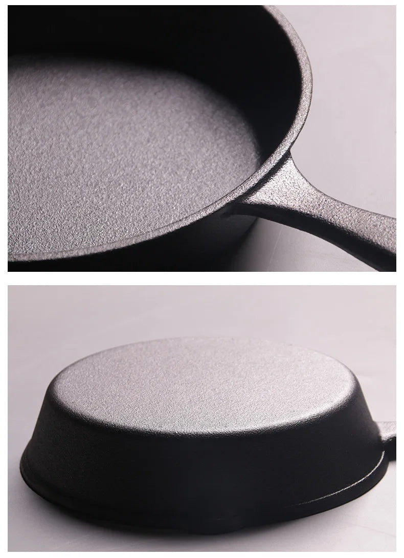 SHANGPEIXUAN Cast Iron Pre-Seasoned Skillet