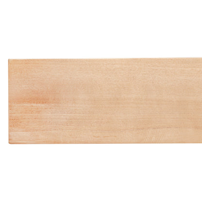 Farmhouse Poplar Wood Floating Fireplace Mantel