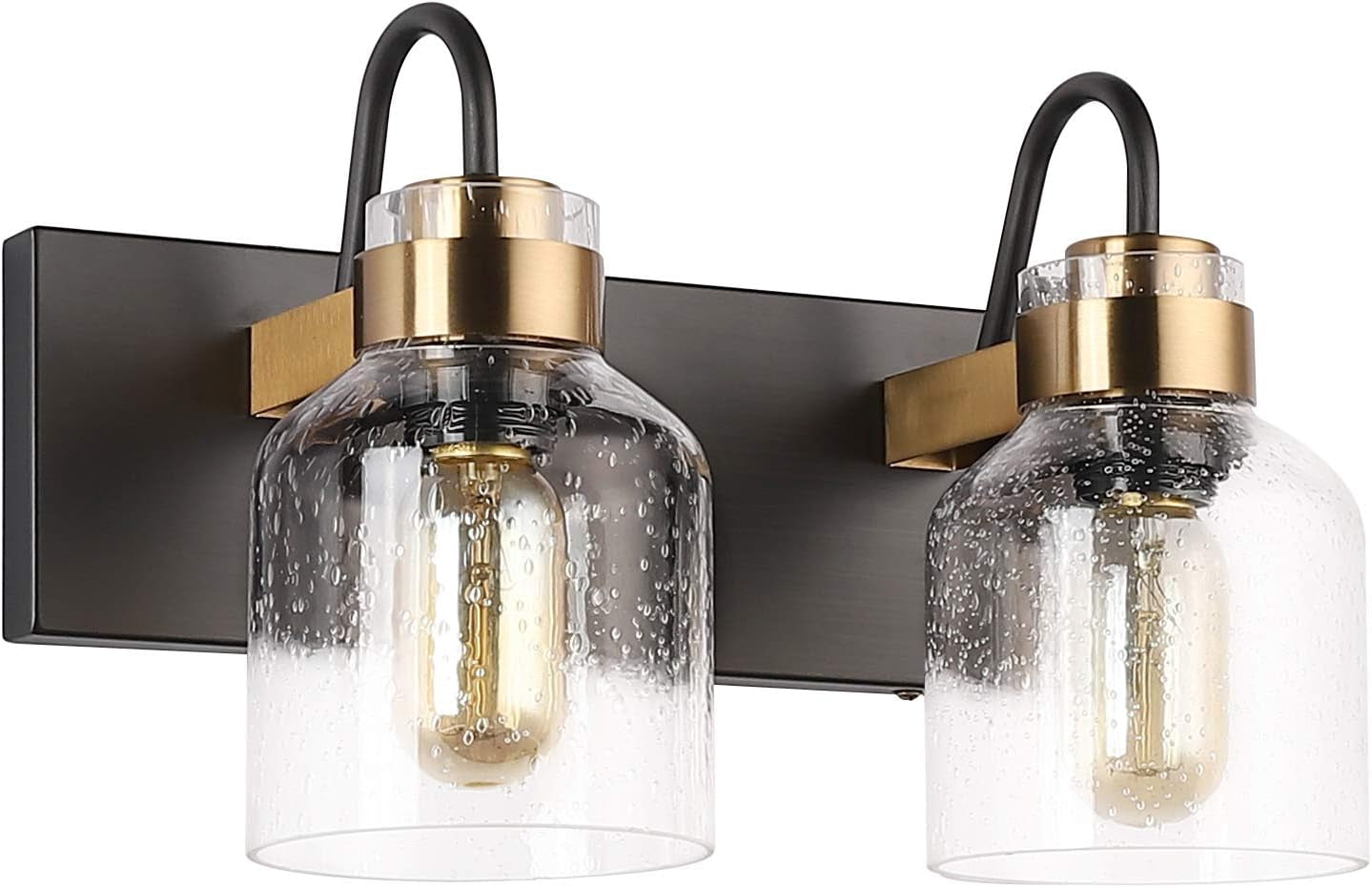 Black Vintage Bathroom Vanity Light Fixture