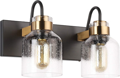 Black Vintage Bathroom Vanity Light Fixture