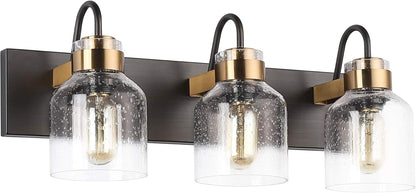 Black Vintage Bathroom Vanity Light Fixture