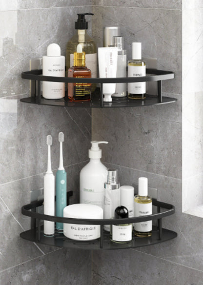 Anti-Rust Metal Steel Shower Rack-Large Capacity,Bathroom Organizing Shelves, Convenient Storage And Home Decoration