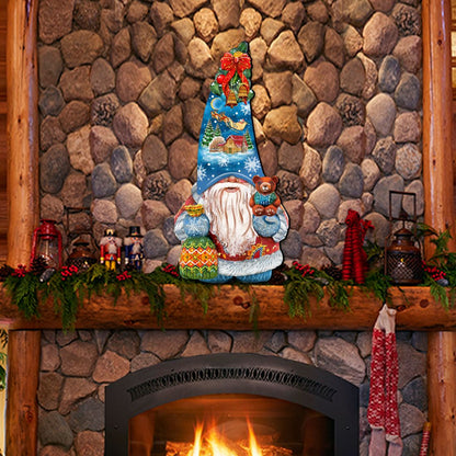 Christmas Gnome Holiday Door Decor by G. DeBrekht - Christmas Decor - 8611012H