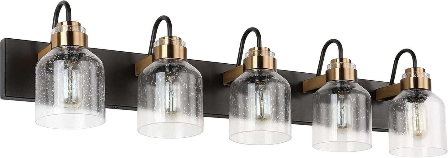 Black Vintage Bathroom Vanity Light Fixture