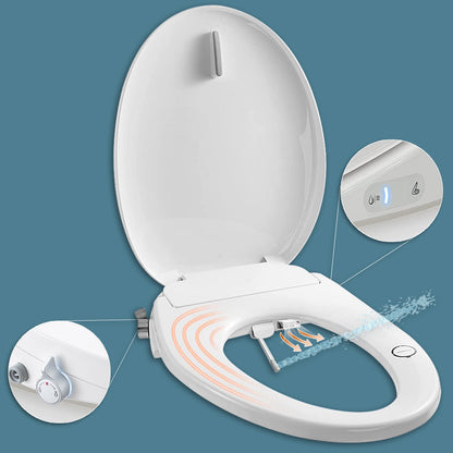 BUTT BUDDY Suite - Smart Bidet Toilet Seat Attachment (Cool & Warm Water Sprayer, Air Dryer & Heated Seat )