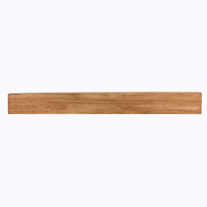 Farmhouse Poplar Wood Floating Fireplace Mantel