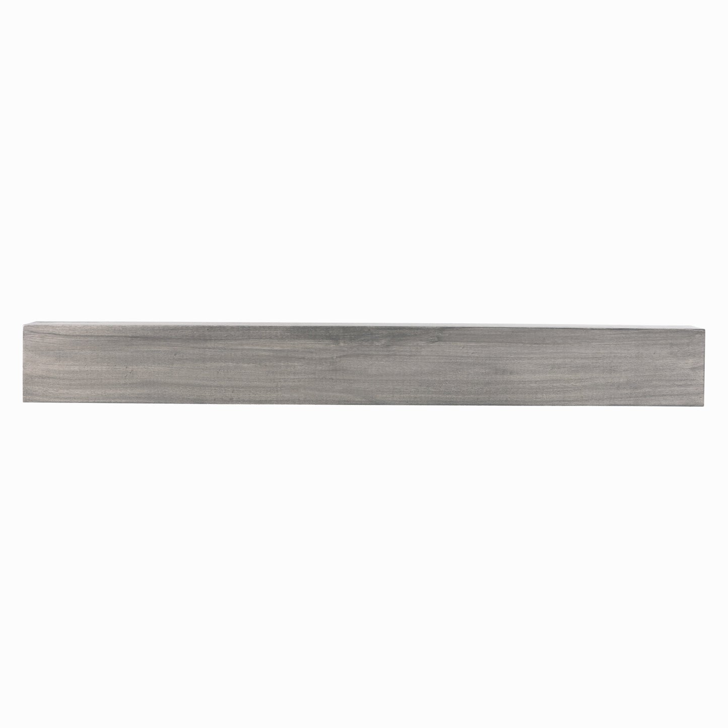 Farmhouse Poplar Wood Floating Fireplace Mantel