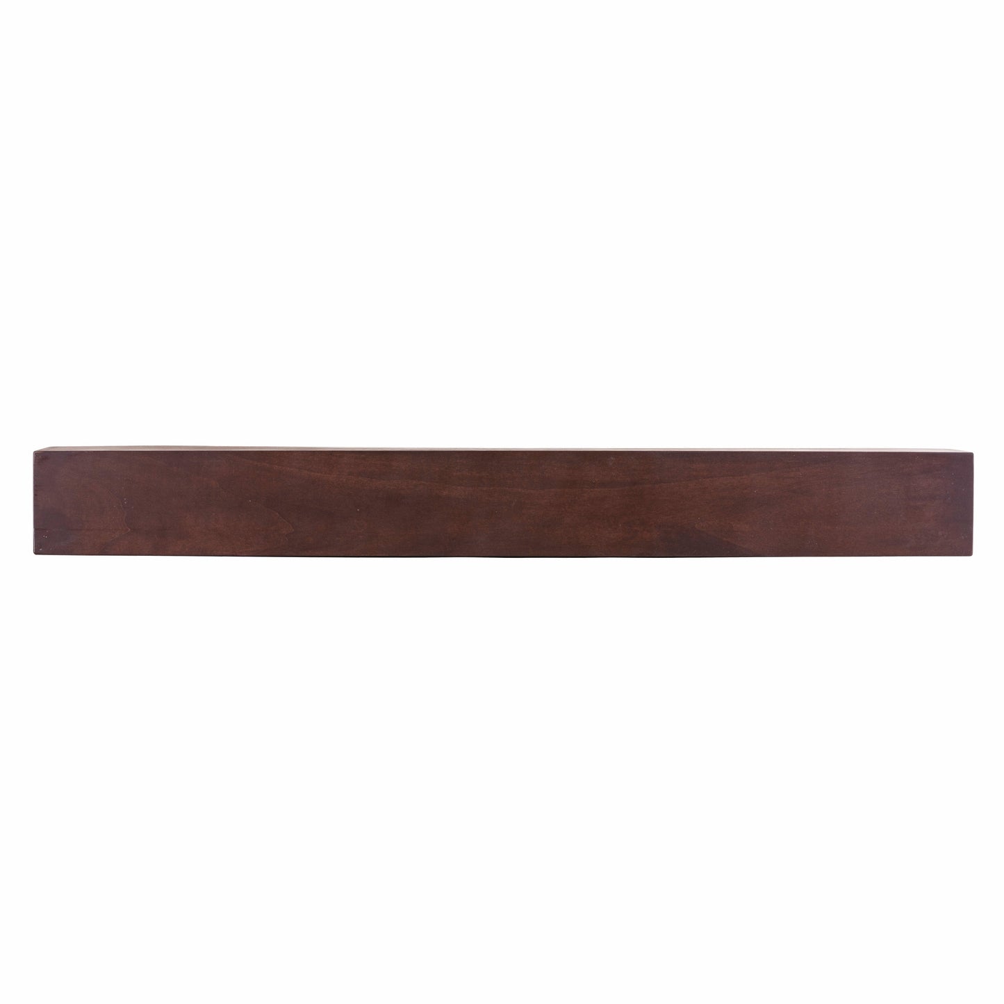 Farmhouse Poplar Wood Floating Fireplace Mantel