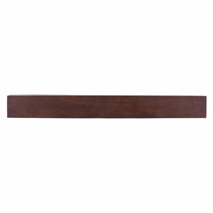 Farmhouse Poplar Wood Floating Fireplace Mantel