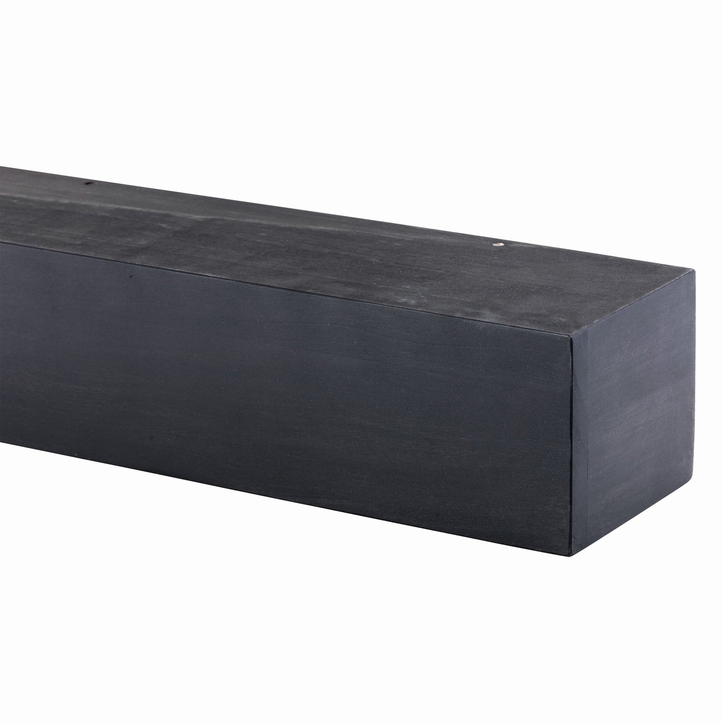 Farmhouse Poplar Wood Floating Fireplace Mantel