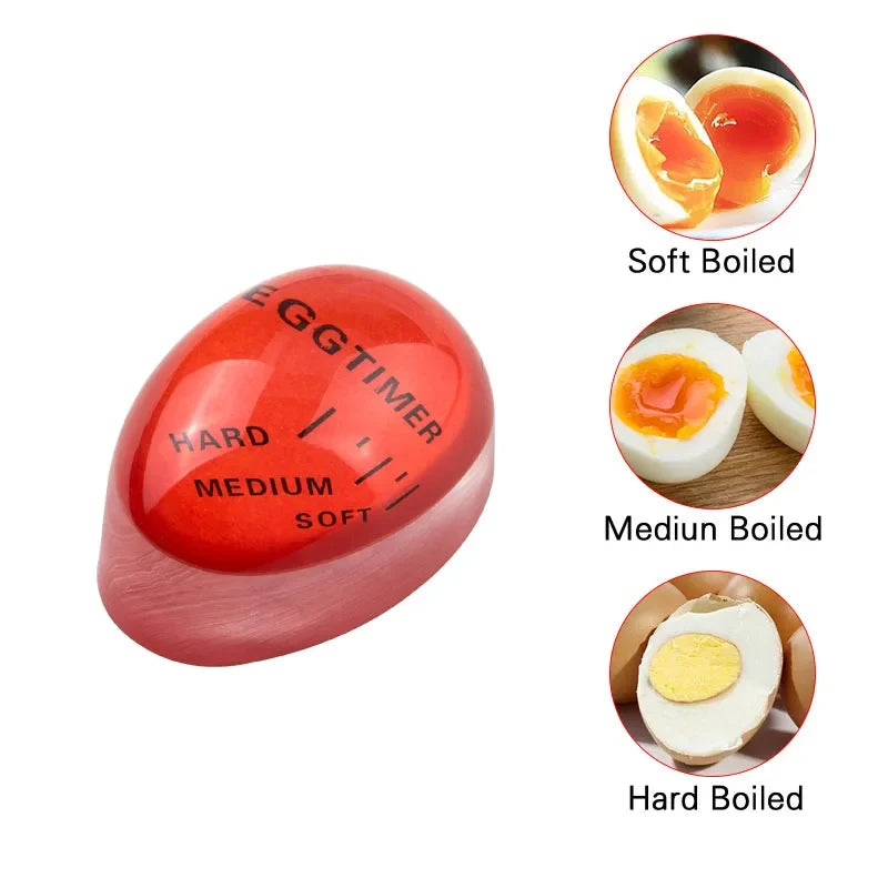 Color Changing Egg Timer for Perfect Soft and Hard Boiled Eggs