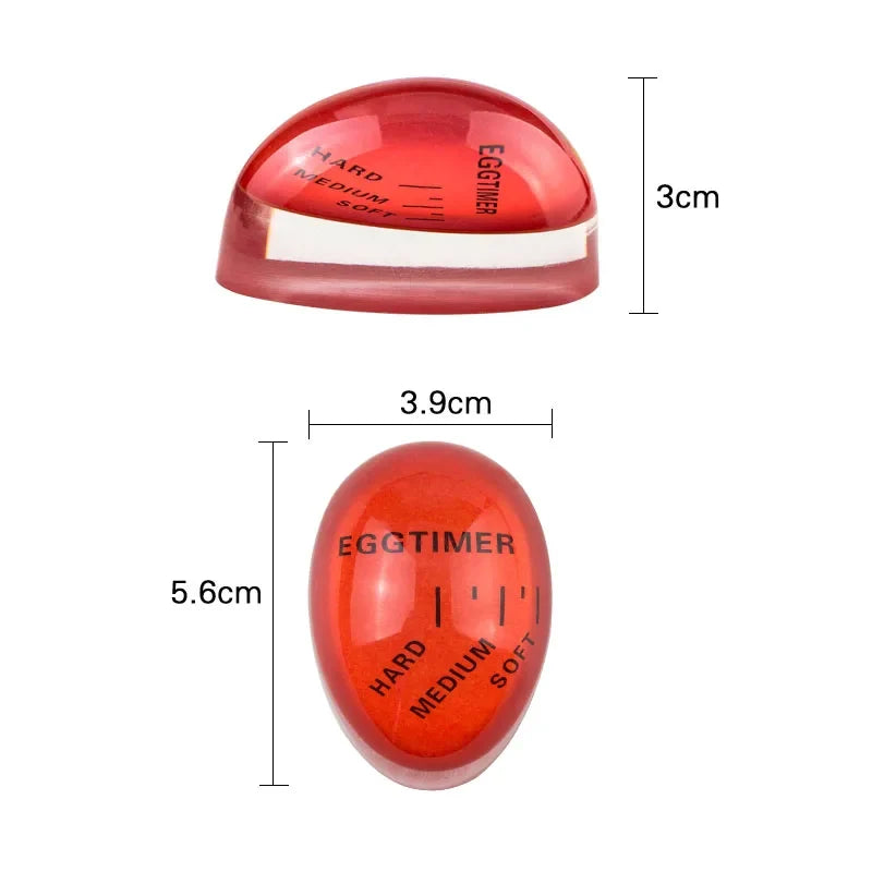 Color Changing Egg Timer for Perfect Soft and Hard Boiled Eggs