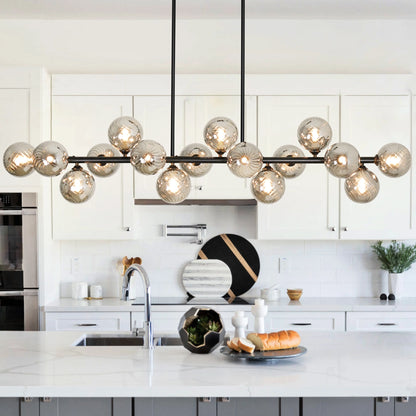 Mid Century Modern Chandelier 16-Lights Sputnik Chandelier 54in