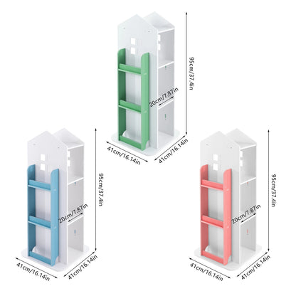360° Rotating Creative Castle Bookcase