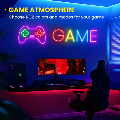 Flexible LED Light Strip With Remote And APP Control RGB Lighting Strip For Bedroom