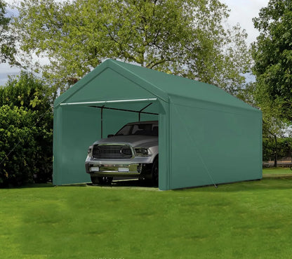 10x20 Ft Heavy Duty Canopy Steel Canopy Storage Shed