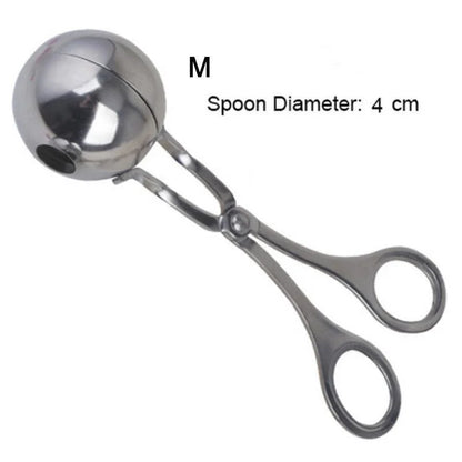 Stainless Steel Meat Ball Maker Tool – Non-Stick Meatball & Rice Ball Shaper