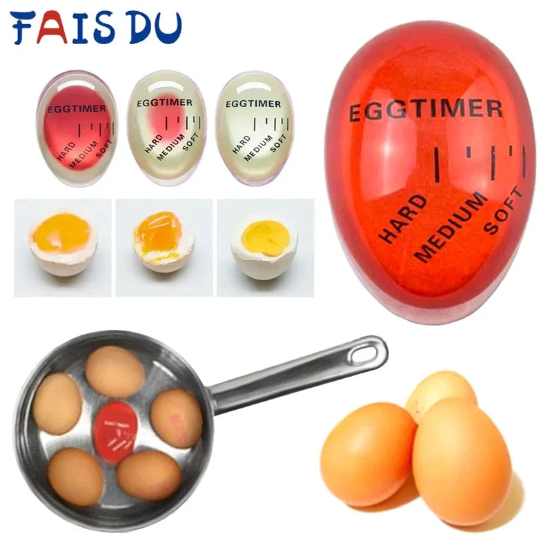 Color Changing Egg Timer for Perfect Soft and Hard Boiled Eggs