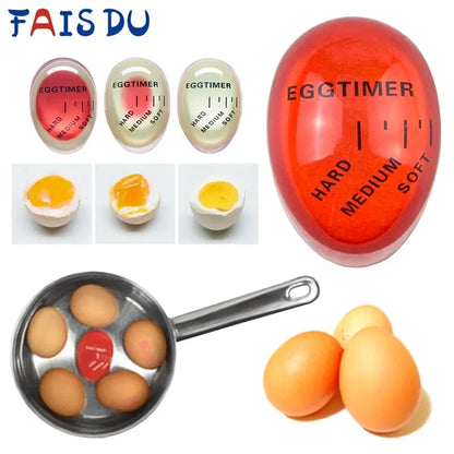 Color Changing Egg Timer for Perfect Soft and Hard Boiled Eggs