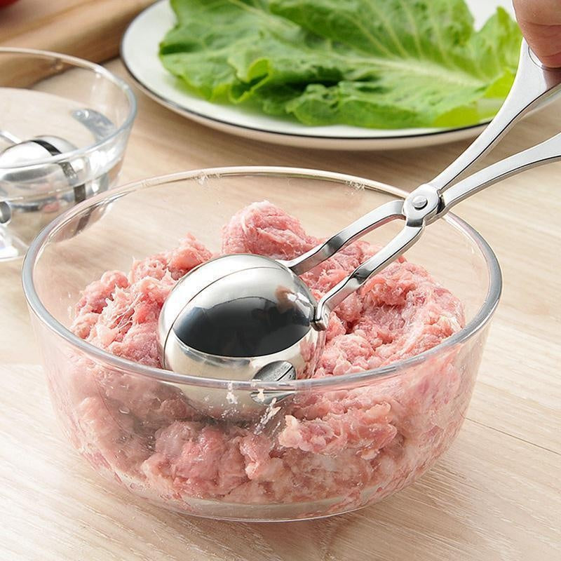 Stainless Steel Meat Ball Maker Tool – Non-Stick Meatball & Rice Ball Shaper