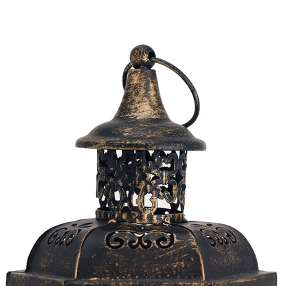 Vintage Nordic Candle Holder, Hanging Lantern