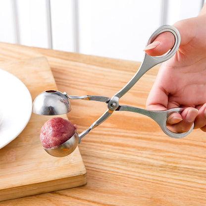 Stainless Steel Meat Ball Maker Tool – Non-Stick Meatball & Rice Ball Shaper