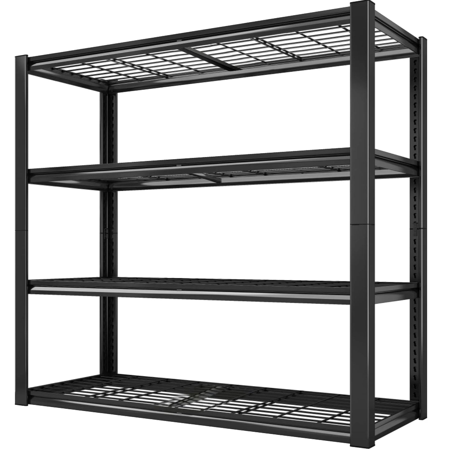 Sturdy 4-Shelf Garage Storage Unit, Supports Up to 2240 Pounds