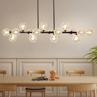 Mid Century Modern Chandelier 16-Lights Sputnik Chandelier 54in