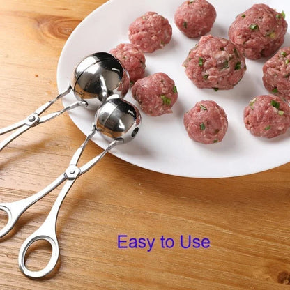 Stainless Steel Meat Ball Maker Tool – Non-Stick Meatball & Rice Ball Shaper