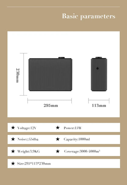 NAMSTE 4000m³ Fragrance Diffuser Smart Timing Scent Air Machine For Home