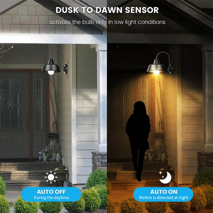 B22LED  Motion Sensor Light Bulb  18W Outdoor Lighting
