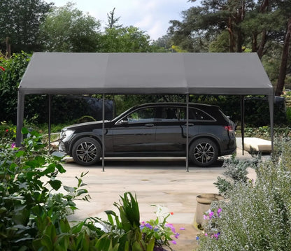 10x20 Ft Heavy Duty Canopy Steel Canopy Storage Shed