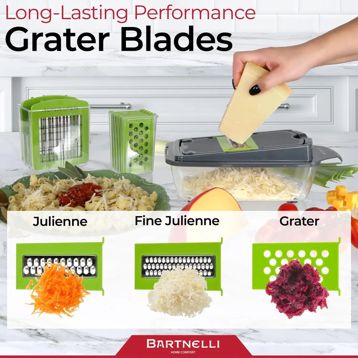 15-Piece Vegetable Chopper & Food Slicer Set