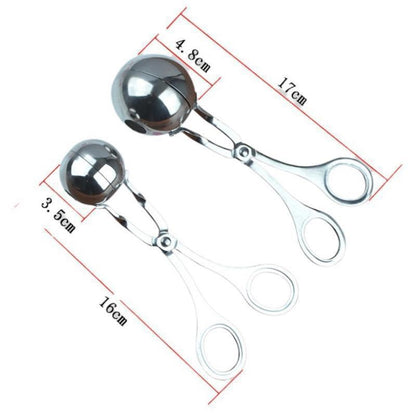 Stainless Steel Meat Ball Maker Tool – Non-Stick Meatball & Rice Ball Shaper