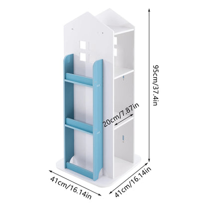 360° Rotating Creative Castle Bookcase