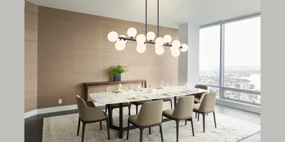 Mid Century Modern Chandelier 16-Lights Sputnik Chandelier 54in
