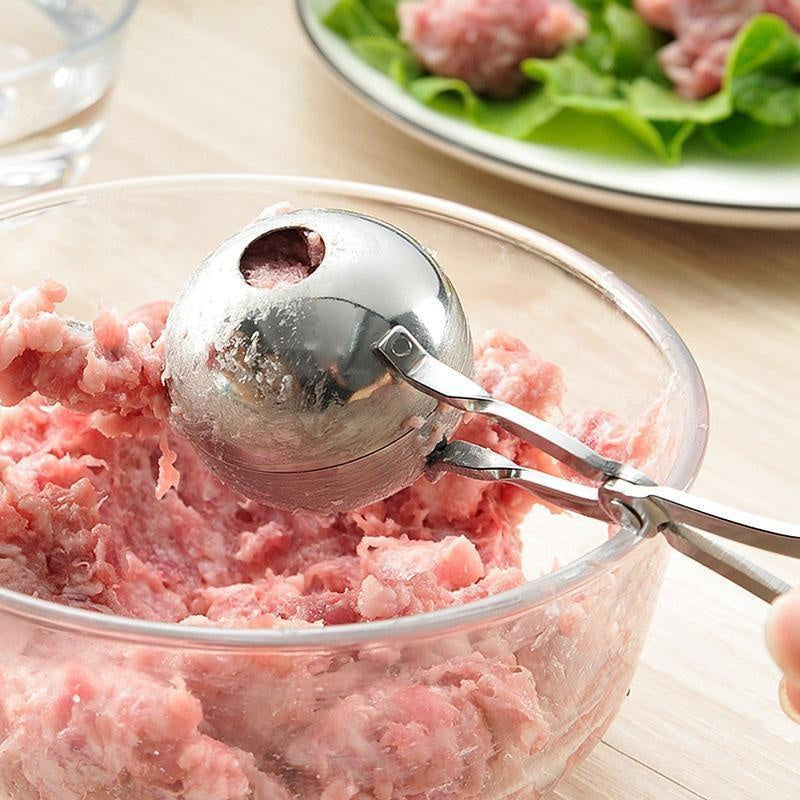Stainless Steel Meat Ball Maker Tool – Non-Stick Meatball & Rice Ball Shaper
