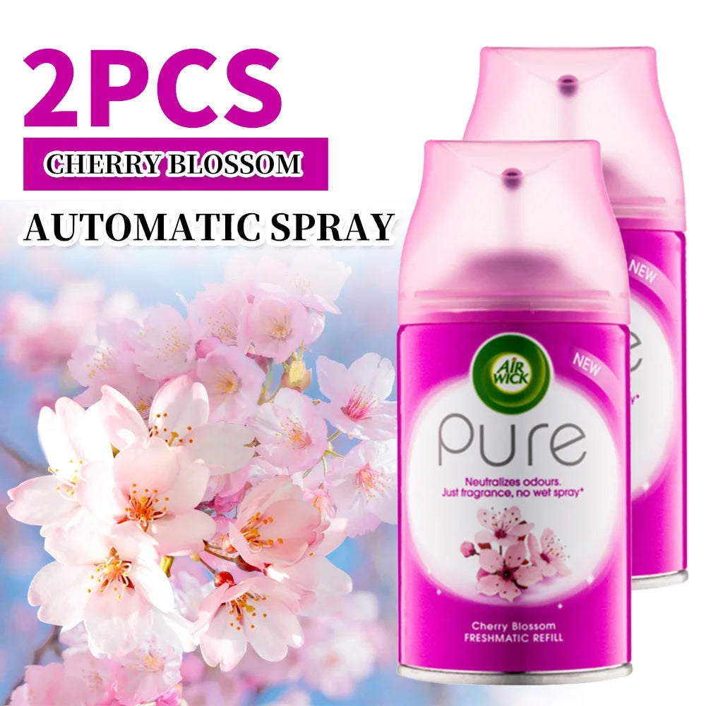 2 Pcs 6.2 Oz Per Count Automatic Spray Air Freshener Refill, Scented Air Freshener