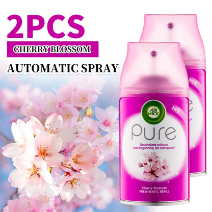 2 Pcs 6.2 Oz Per Count Automatic Spray Air Freshener Refill, Scented Air Freshener