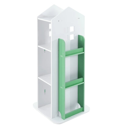 360° Rotating Creative Castle Bookcase