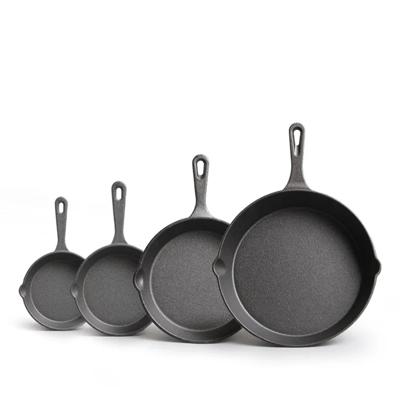 SHANGPEIXUAN Cast Iron Pre-Seasoned Skillet