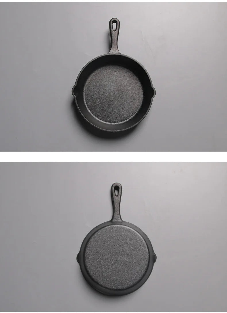 SHANGPEIXUAN Cast Iron Pre-Seasoned Skillet