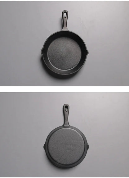 SHANGPEIXUAN Cast Iron Pre-Seasoned Skillet