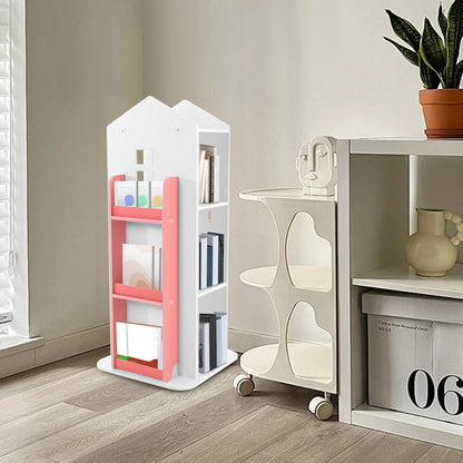 360° Rotating Creative Castle Bookcase