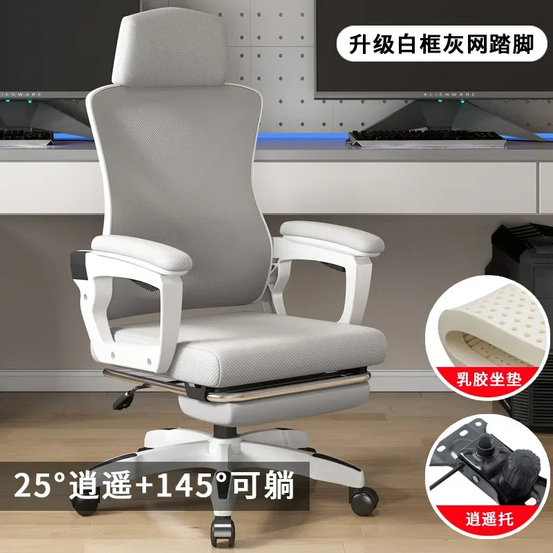 Student Study Chair Office Computer Desk SNU Lumbar Support Mesh Rolling Chair Executive Ergonomic Chair Furgle Office Furniture