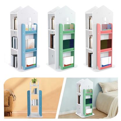 360° Rotating Creative Castle Bookcase