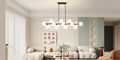 Mid Century Modern Chandelier 16-Lights Sputnik Chandelier 54in