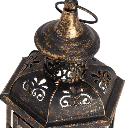 Vintage Nordic Candle Holder, Hanging Lantern