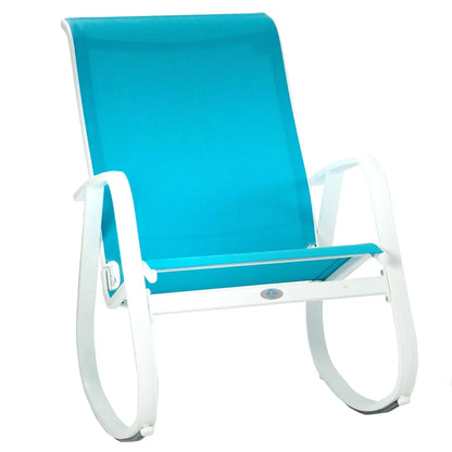 Outdoor Contemporary Patio Rocking Sling Chair