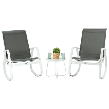 Outdoor Contemporary Patio Rocking Sling Chair